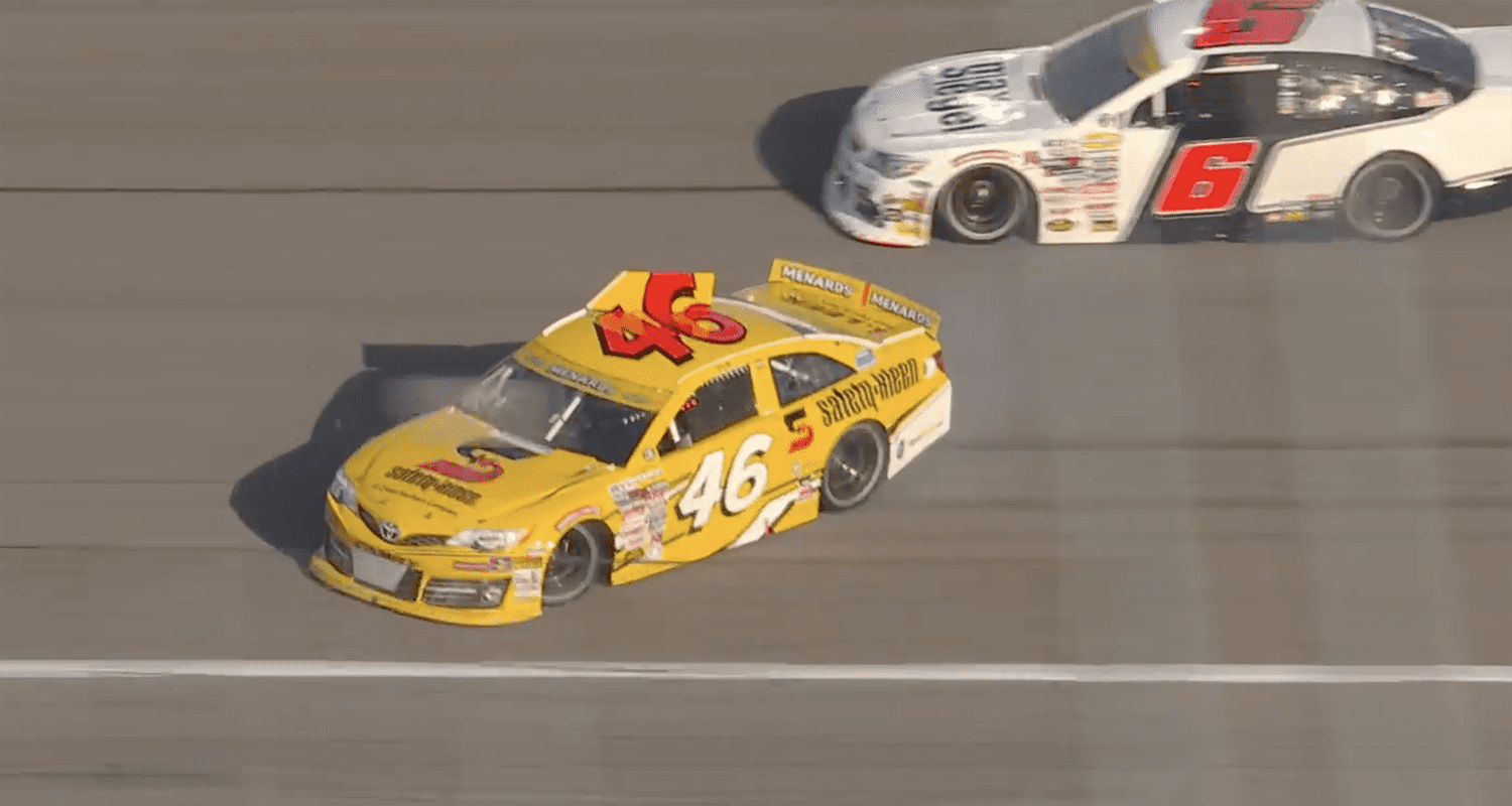 Reese's Sweet Move of the Race: Thad Moffitt's save at Kansas - ARCA